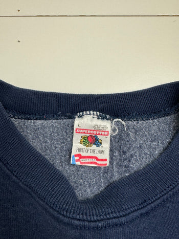 (L) Vintage Taos Ski Valley Sweatshirt Navy