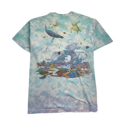 Vintage 90s Nature Oceanica Tee Blue | Vintage Clothing Store Canada