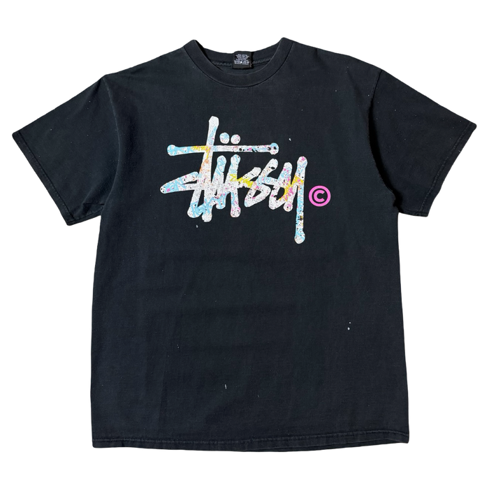 Vintage 2000s Stussy Tee Black | Vitnage Clothing Store Canada