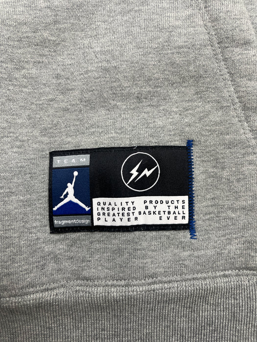 Jordan x Fragment Image Hoodie Dark Grey Heather (USED) | Vitnage Clothing Store Canada