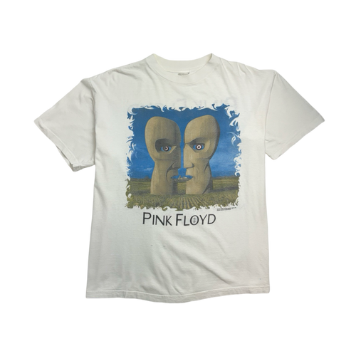 (L) Vintage '94 Pink Floyd Division Bell Tee White | Vintage Clothing Store Canada