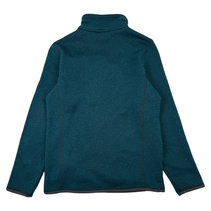 Women's Patagonia Better Sweater Quarter Zip Fleece Green | Vitnage Clothing Store Canada