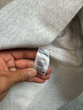Supreme Box Logo Crewneck Ash Grey (USED)