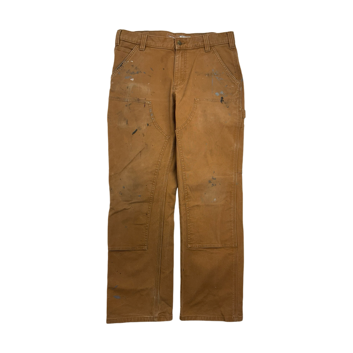 Vintage Carhartt Double Knee Pants Tan | Vitnage Clothing Store Canada