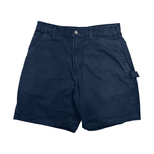 (30) Carhartt Carpenter Shorts Navy | Vintage Clothing Store Canada