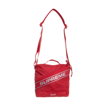 Supreme Logo Shoulder Bag Red FW23