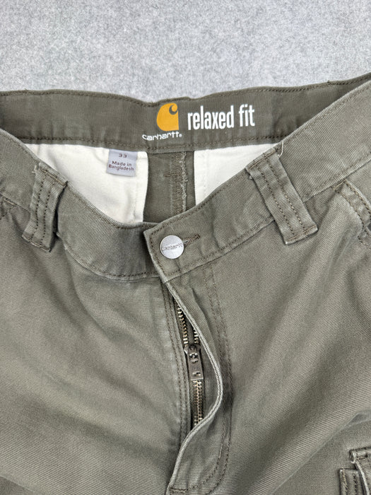 Carhartt Relaxed Fit Cargo Shorts Green | Vitnage Clothing Store Canada