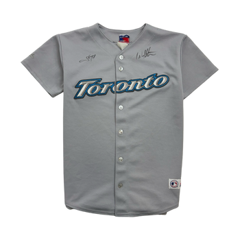 (S) Vintage MLB Toronto Blue Jays Jersey Grey