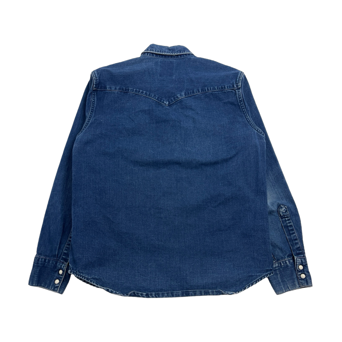 (M) Vintage Levis Dark Denim Button Up | Vitnage Clothing Store Canada