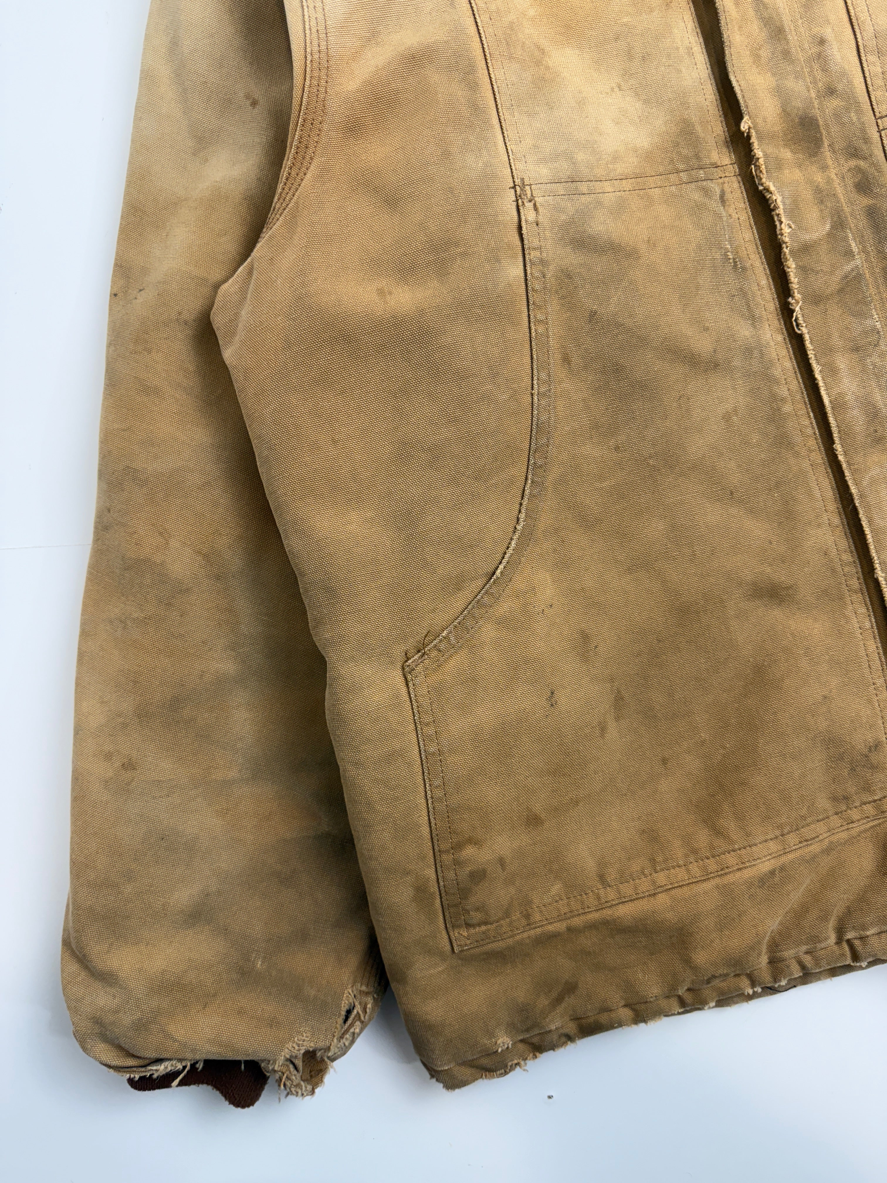 Vintage 90s Carhartt Arctic Work Jacket Tan