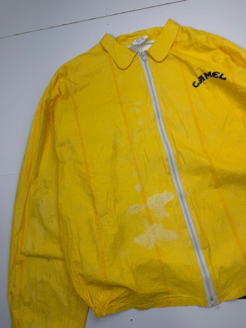 Vintage 90s Camel Light Jacket Yellow