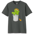 Kaws x Uniqlo Sesame Street Oscar the Grouch Tee