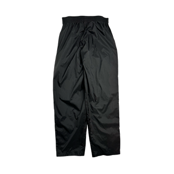 (L) Vintage 90s Nike Tear Away Track Pants Black