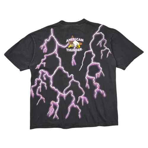 Vintage American Thunder Leader Of The Pack Tee Black | Vintage Clothing Store Canada