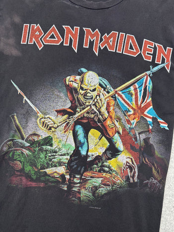 Vintage Iron Maiden The Trooper Band Tee Black