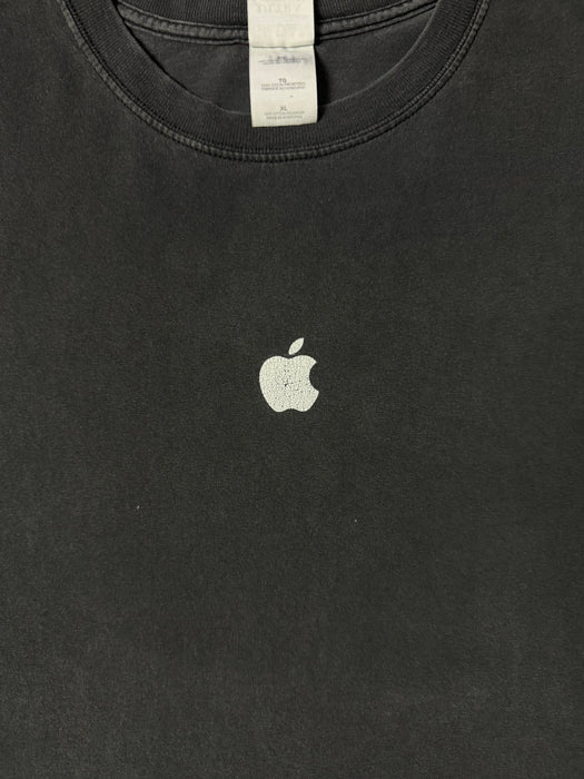 Vintage Faded Apple Promo Tee Black | Vitnage Clothing Store Canada