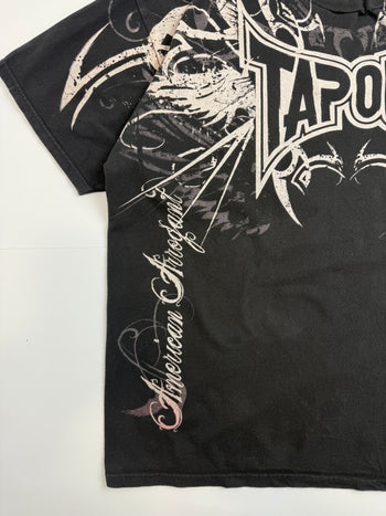 Vintage 2000s Tapout Promo Tee Black