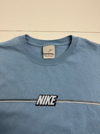 Vintage 2000s Nike Spell Out Tee Baby Blue