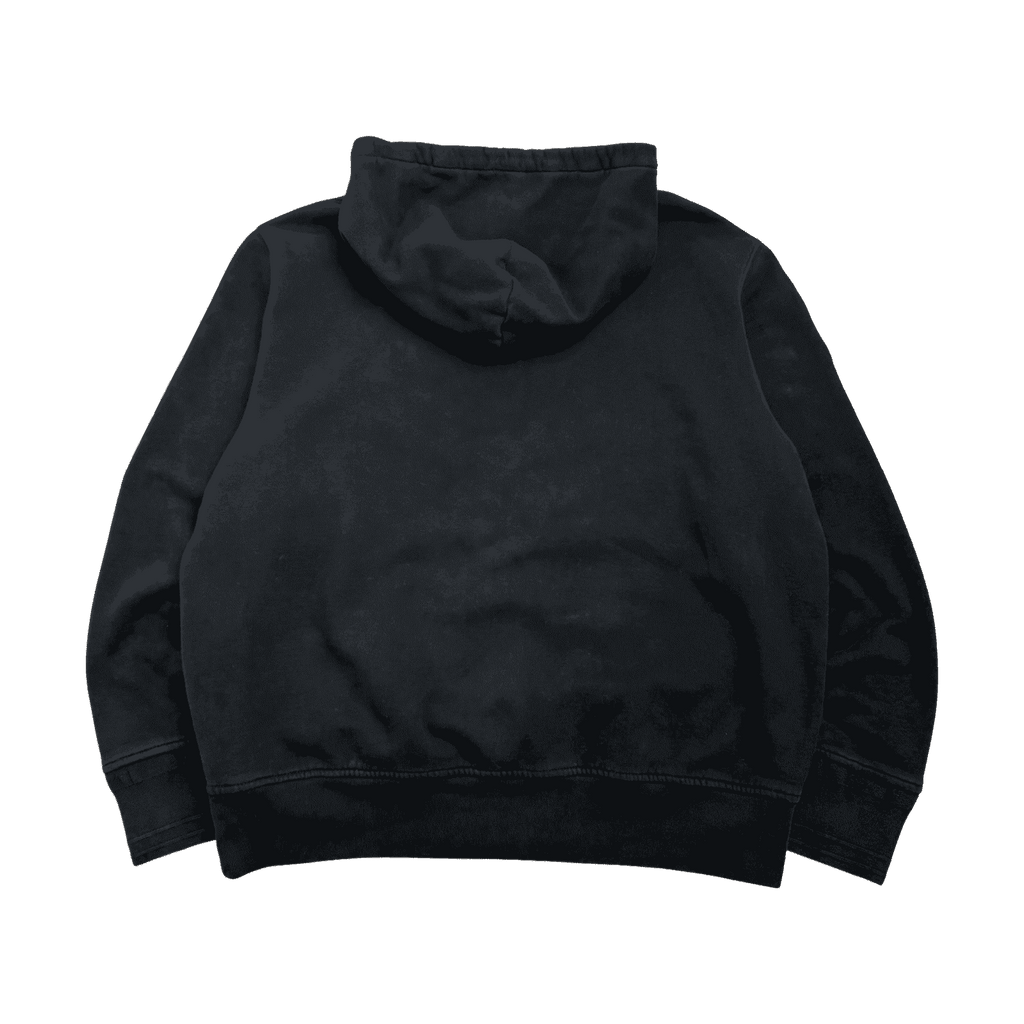 Vintage Polo Ralph Lauren Green Logo Hoodie Black