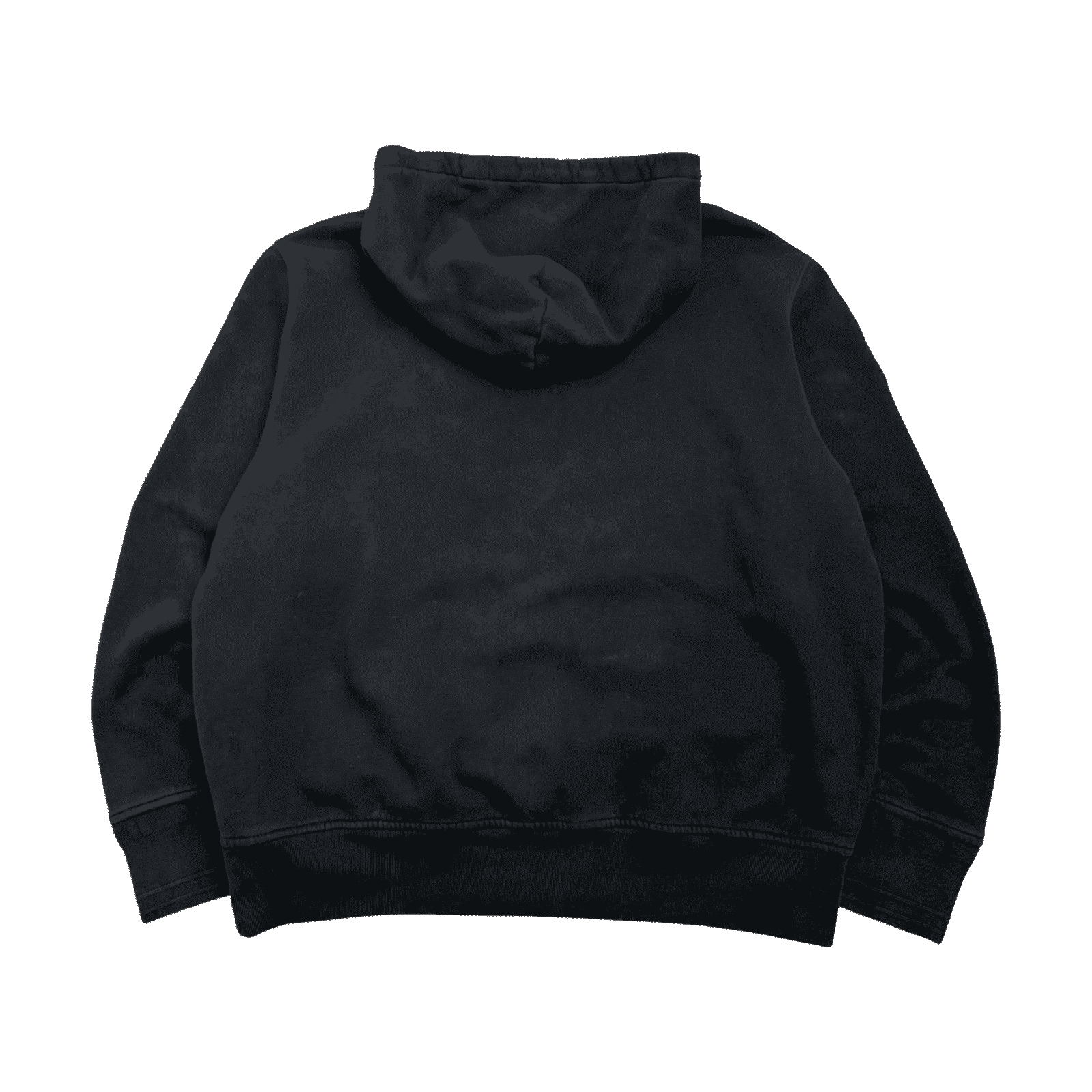 Vintage Polo Ralph Lauren Green Logo Hoodie Black