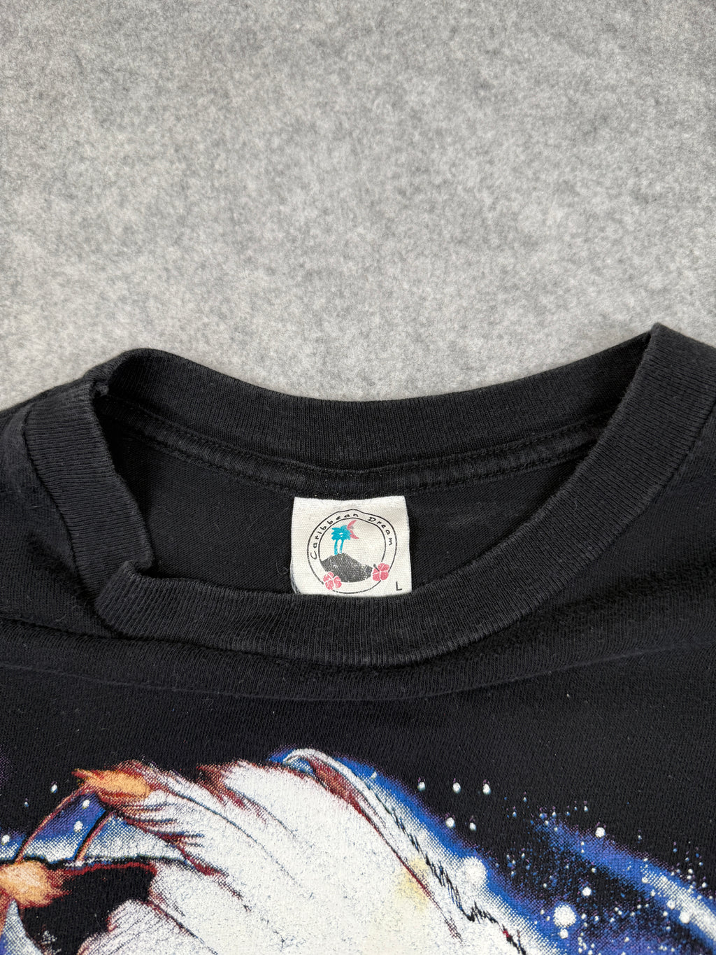 Vintage American Thunder Lightning Chief Tee Black