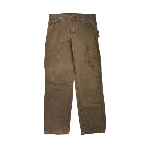 (34) Vintage Dickies Carpenter Pants Brown | Vintage Clothing Store Canada