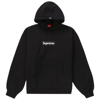 Supreme Box Logo Hooded Sweatshirt FW23 Black