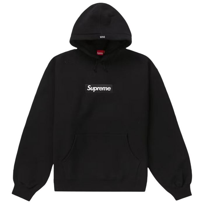 Supreme Box Logo Hooded Sweatshirt FW23 Black | Vitnage Clothing Store Canada