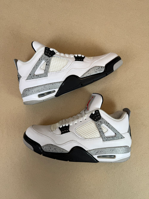Air Jordan 4 Retro White Cement 2016 (USED) | Vintage Clothing Store Canada