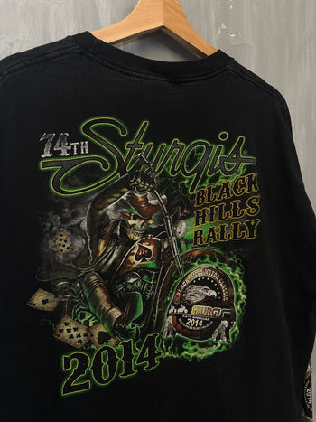 2014 Black Hills Sturgis L/S Tee Black