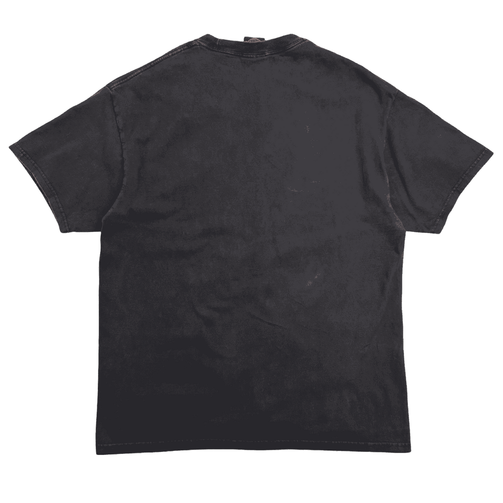 Vintage 2001 Harley Davidson Flame Pocket Tee Black