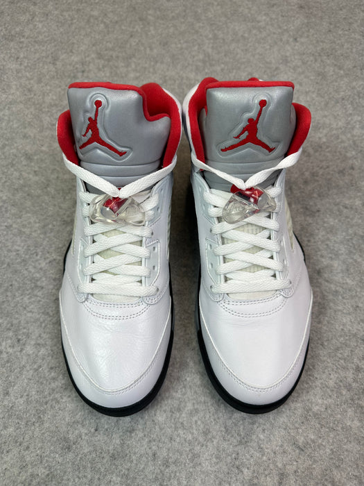 Air Jordan 5 Retro Fire Red Silver Tongue 2020 (USED) | Vitnage Clothing Store Canada