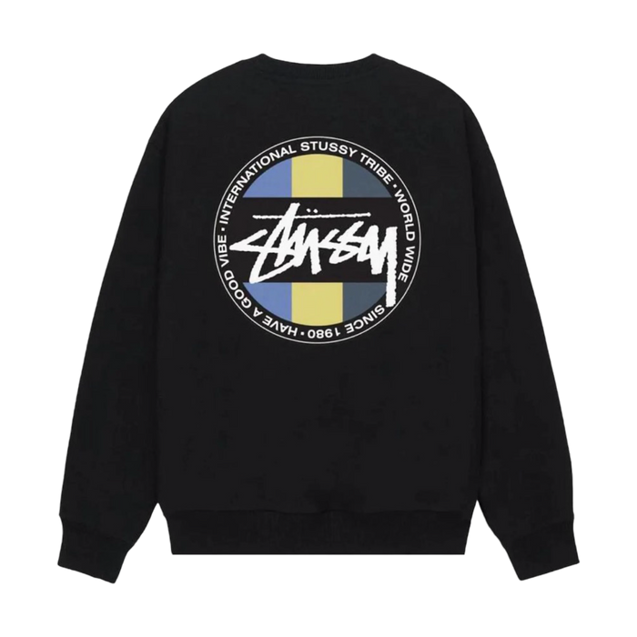 Stussy Classic Dot Sweatshirt Black | Vitnage Clothing Store Canada