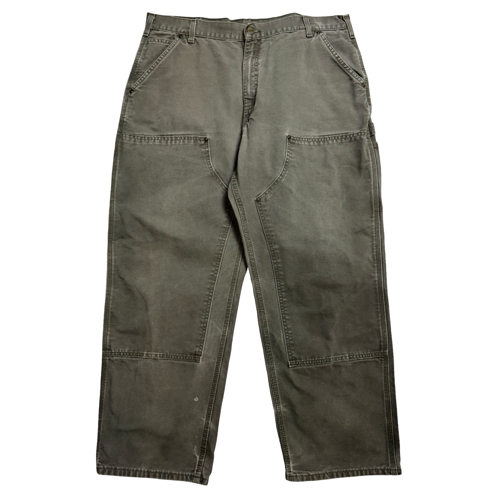 Carhartt Double Knee Carpenter Pants Olive