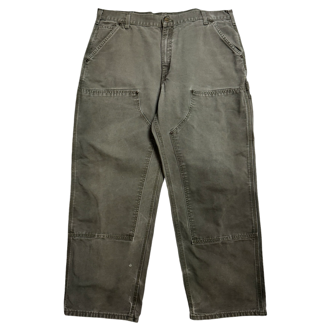 Carhartt Double Knee Carpenter Pants Olive