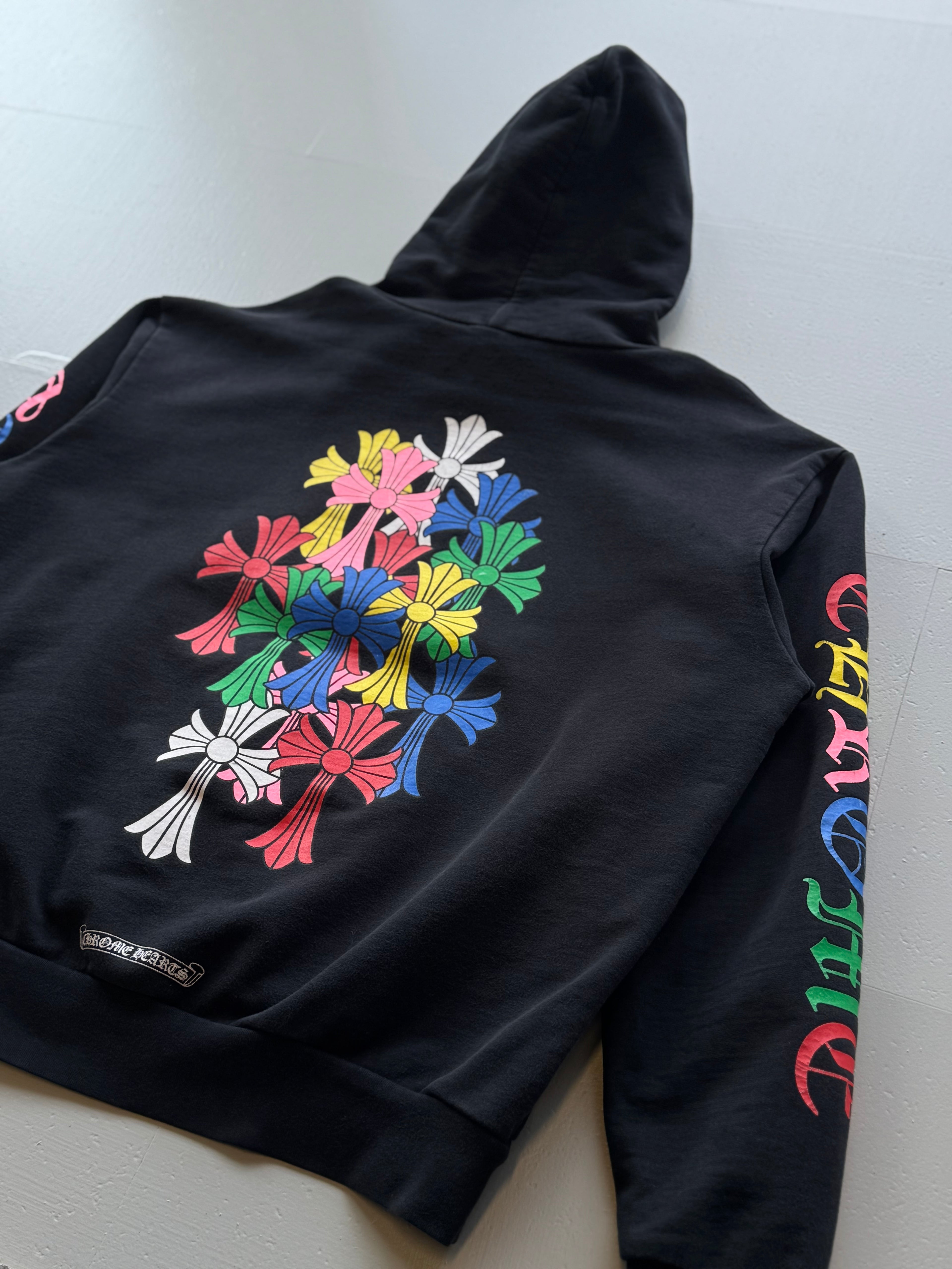 Chrome Hearts Multi Cross Black Hoodie