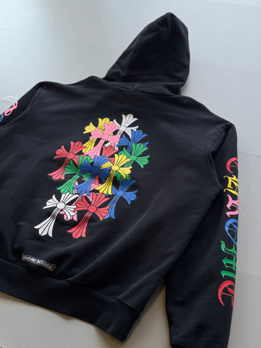 Chrome Hearts Multi Cross Black Hoodie | Vitnage Clothing Store Canada