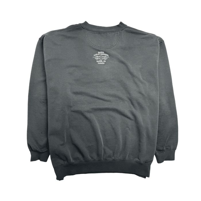 (XXL) Vintage Harley Davidson Motorcycles Sweatshirt Black | Vitnage Clothing Store Canada