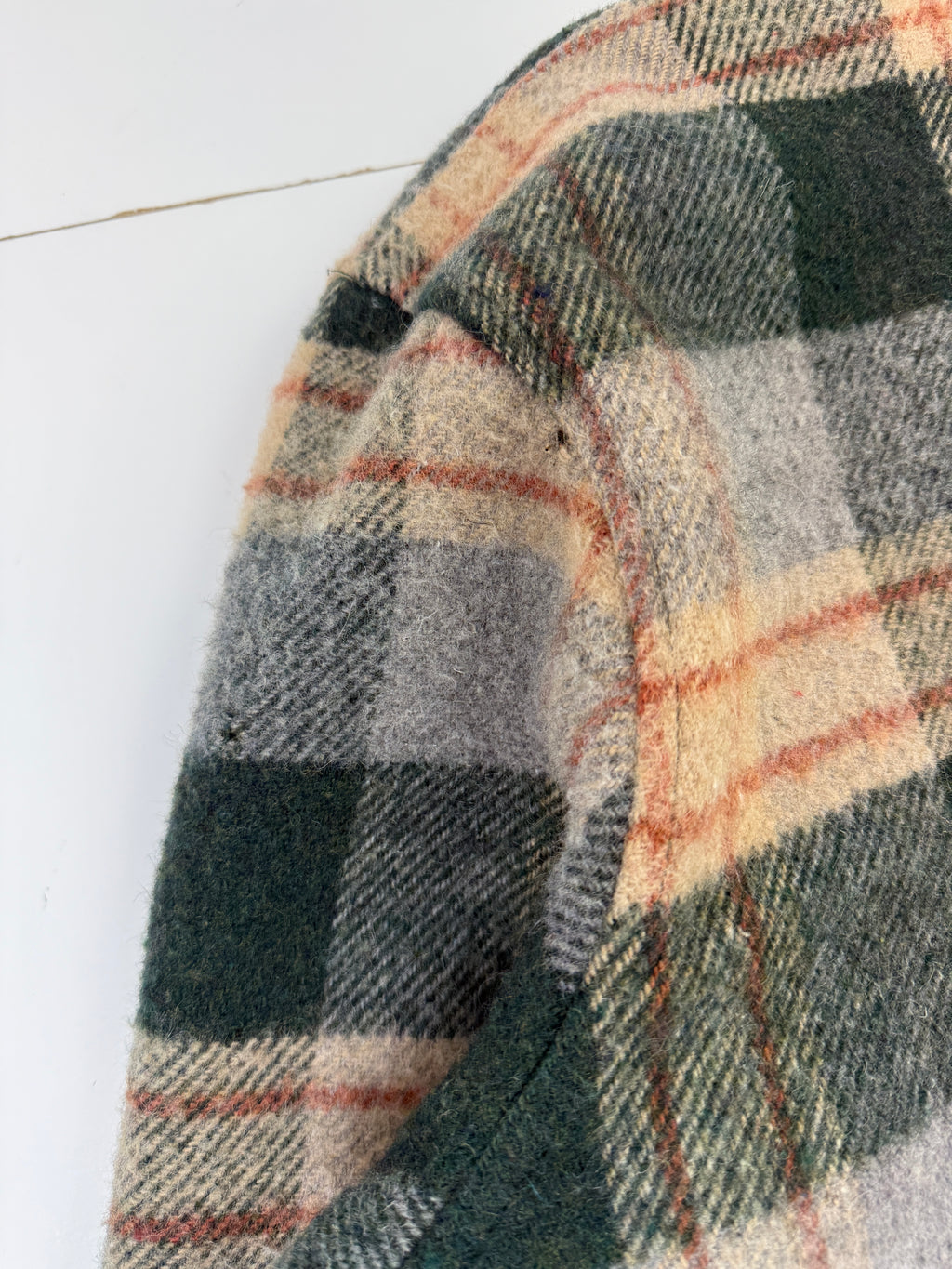 Vintage Labatt Copper Quilted Insulated Flannel