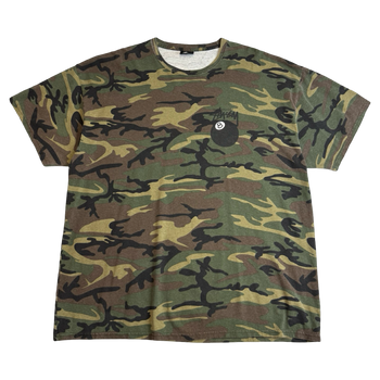 Stussy 8 Ball Tee Camo (USED)