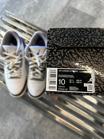 Air Jordan 3 Retro Racer Blue (USED)