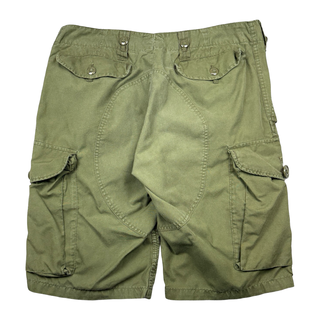 Vintage Military Issued Cargo Shorts Green