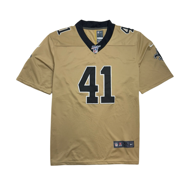 Nike NFL New Orleans Saints Alvin Kamara Jersey Light Brown