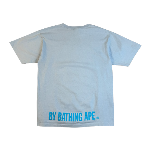BAPE Ape Face Tee Light Blue (USED) | Vintage Clothing Store Canada