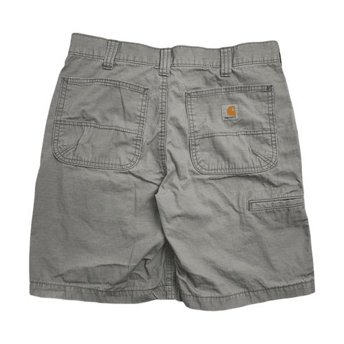 (33) Carhartt Carpenter Shorts Light Grey | Vintage Clothing Store Canada