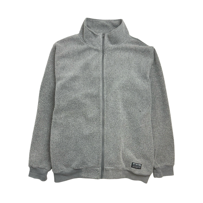 (XL) Vintage Mountain Gear Zip-Up Fleece Grey | Vitnage Clothing Store Canada