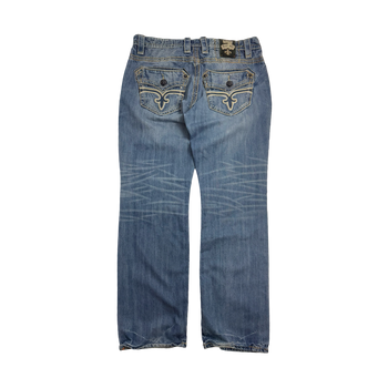 Vintage Y2k Rock Revival Denim Pants