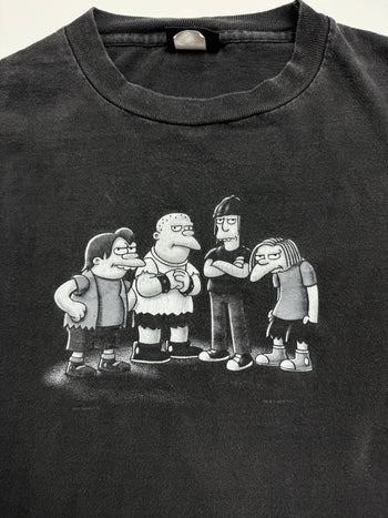 (L) Vintage 90s Simpson The Bullies Tee Black