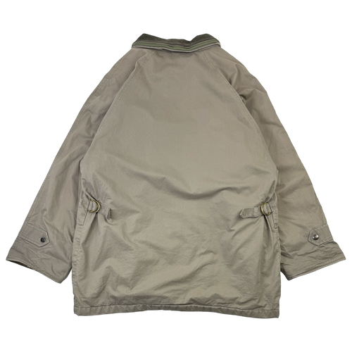 Vintage Burberry Corduroy Collar Chore Jacket Grey | Vintage Clothing Store Canada