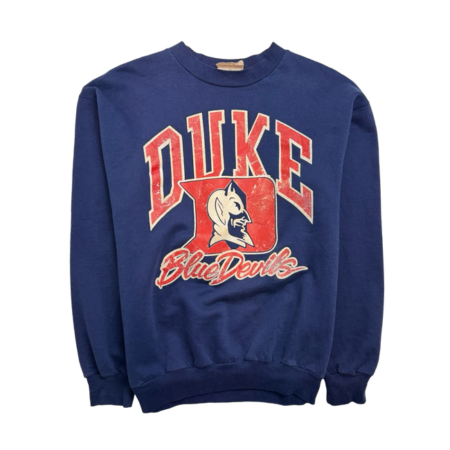 Vintage 90s Duke Blue Devils Sweatshirt Blue